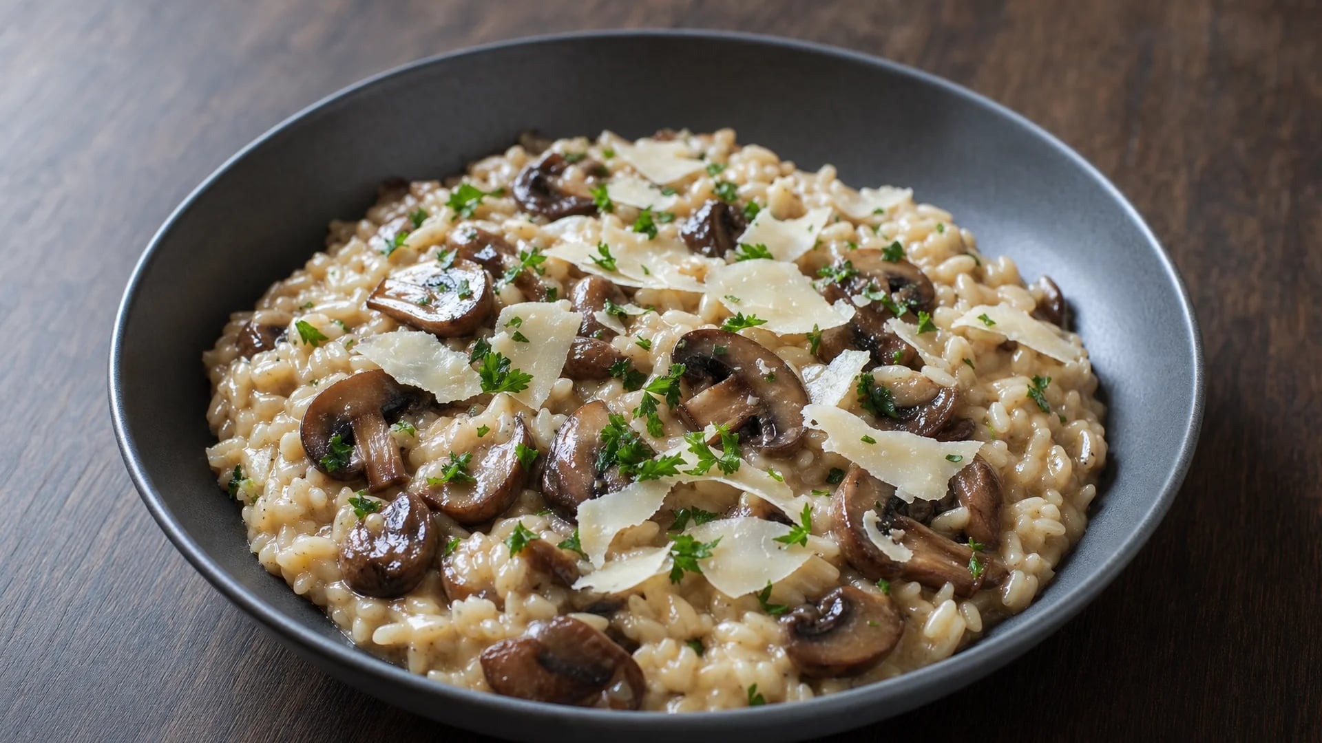 Mushroom Risotto